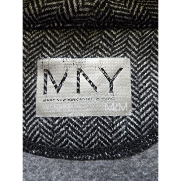 Marc New York Women’s Medium Full Zip Fleece Jacket Gray - Picture 4 of 12